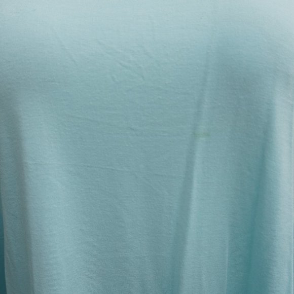 Oceanic Blue Flowy Tank Top - Picture 5 of 5